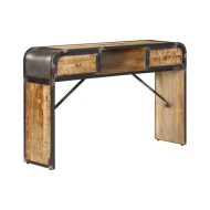 Buffet 120 x 30 x 75 cm Bois de manguier massif