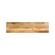 Table console 140 x 35 x 76 cm Bois de manguier massif brut
