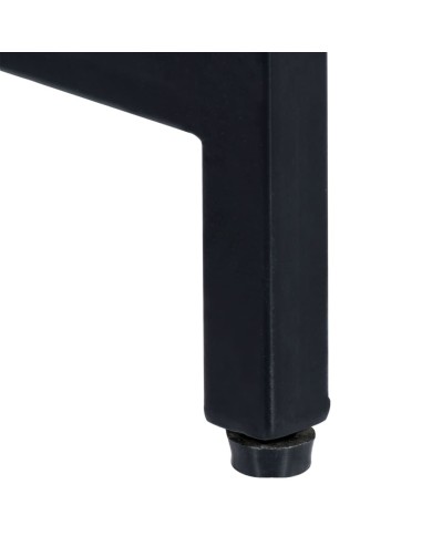 Table console 140 x 35 x 76 cm Bois de manguier massif brut