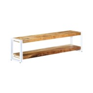 Meuble TV 150 x 30 x 40 cm Bois massif de manguier 