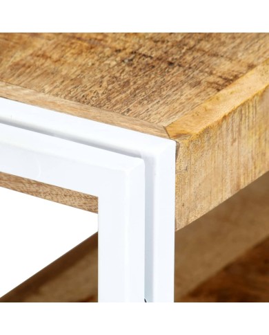 Meuble TV 150 x 30 x 40 cm Bois massif de manguier 