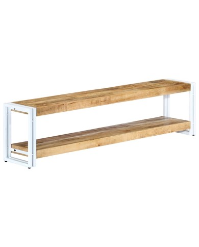 Meuble TV 150 x 30 x 40 cm Bois massif de manguier 