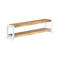 Meuble TV 150 x 30 x 40 cm Bois massif de manguier 