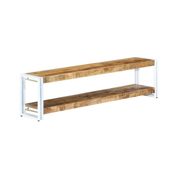 Meuble TV 150 x 30 x 40 cm Bois massif de manguier 