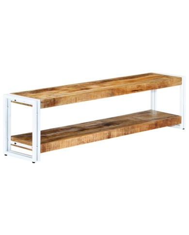 Meuble TV 150 x 30 x 40 cm Bois massif de manguier 