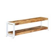 Meuble TV 150 x 30 x 40 cm Bois massif de manguier 
