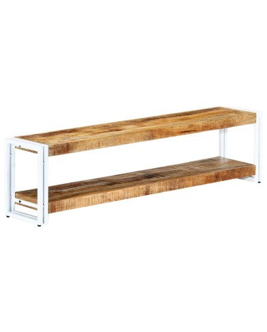 Meuble TV 150 x 30 x 40 cm Bois massif de manguier 