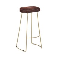 Tabourets de bar Gavin 2 pcs Bois de manguier massif