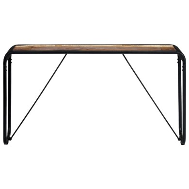 Table console 140x35x76 cm Bois de récupération massif