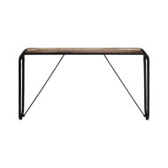 Table console 140x35x76 cm Bois de récupération massif