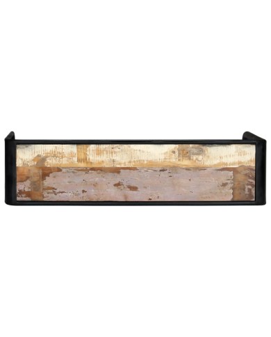 Table console 140x35x76 cm Bois de récupération massif