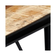 Table console 140x35x76 cm Bois de récupération massif