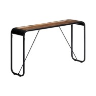 Table console 140x35x76 cm Bois de récupération massif