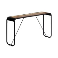 Table console 140x35x76 cm Bois de récupération massif