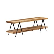 Meuble TV 160x40x50 cm Bois solide de manguier