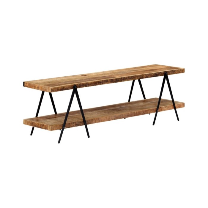 Meuble TV 160x40x50 cm Bois solide de manguier
