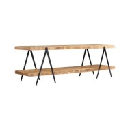 Meuble TV 160x40x50 cm Bois solide de manguier