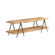 Meuble TV 160x40x50 cm Bois solide de manguier