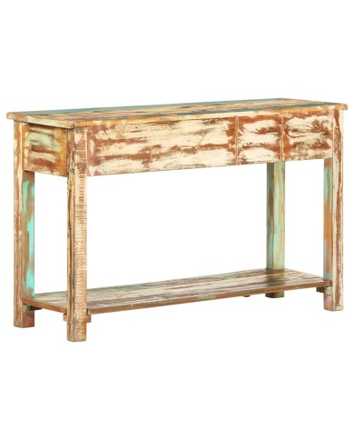 Table console 120x40x75 cm Bois solide de récupération