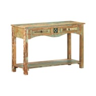Table console 120x40x75 cm Bois solide de récupération