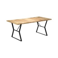 Table de salle à manger 180x90x76 cm Bois de manguier massif