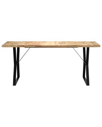 Table de salle à manger 180x90x76 cm Bois de manguier massif