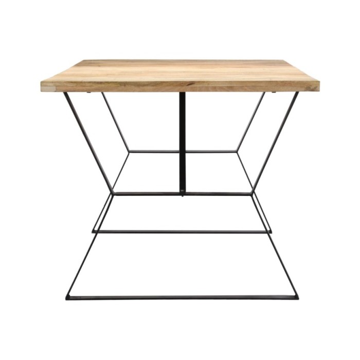 Table de salle à manger 180x90x76 cm Bois de manguier massif