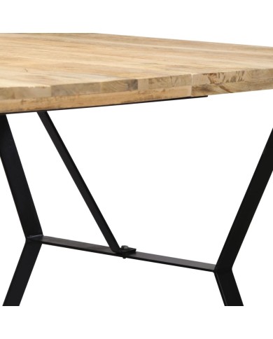 Table de salle à manger 180x90x76 cm Bois de manguier massif