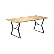 Table de salle à manger 180x90x76 cm Bois de manguier massif