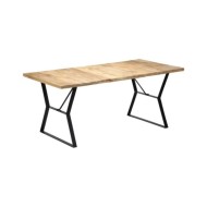 Table de salle à manger 180x90x76 cm Bois de manguier massif