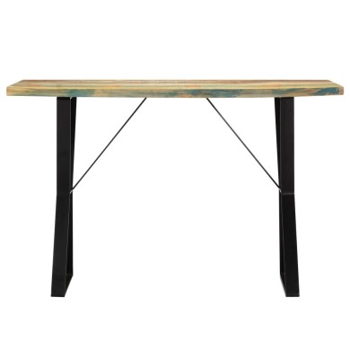 Table de salle à manger 120x60x76cm Bois de récupération massif