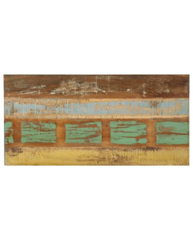 Table de salle à manger 120x60x76cm Bois de récupération massif