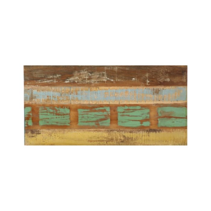 Table de salle à manger 120x60x76cm Bois de récupération massif