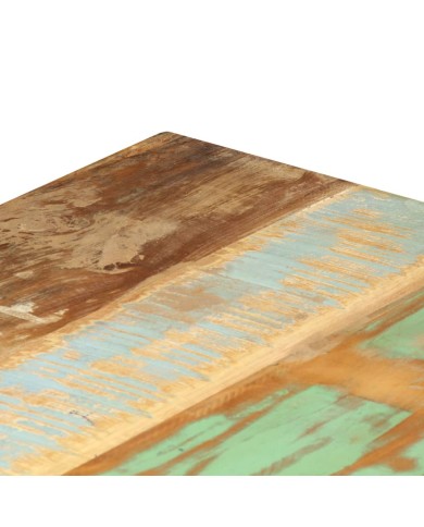 Table de salle à manger 120x60x76cm Bois de récupération massif