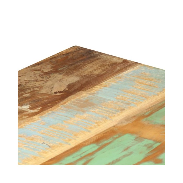 Table de salle à manger 120x60x76cm Bois de récupération massif