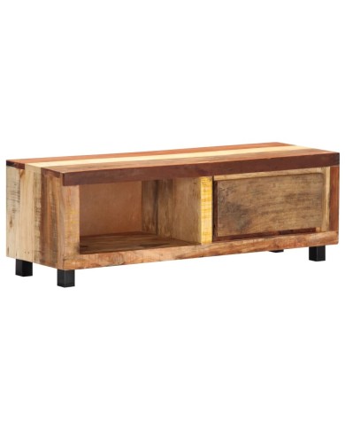 Meuble TV 100 x 30 x 33 cm Bois de récupération massif