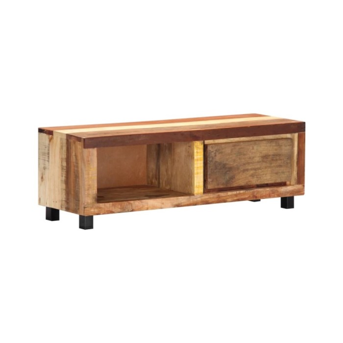 Meuble TV 100 x 30 x 33 cm Bois de récupération massif