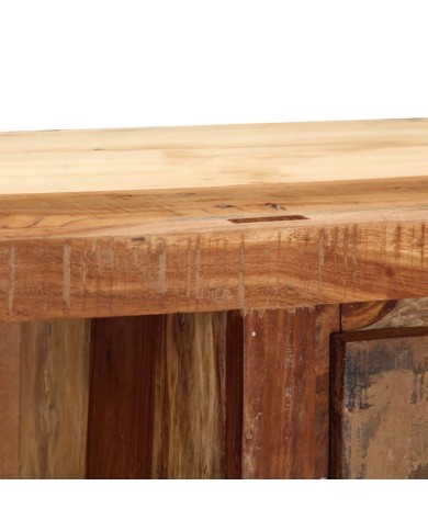 Meuble TV 100 x 30 x 33 cm Bois de récupération massif