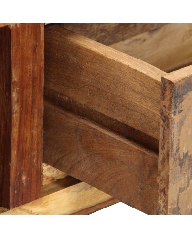 Meuble TV 100 x 30 x 33 cm Bois de récupération massif