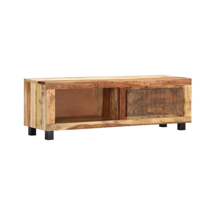 Meuble TV 100 x 30 x 33 cm Bois de récupération massif