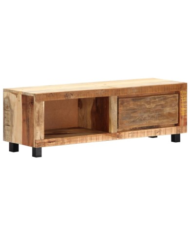 Meuble TV 100 x 30 x 33 cm Bois de récupération massif