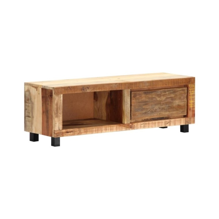 Meuble TV 100 x 30 x 33 cm Bois de récupération massif