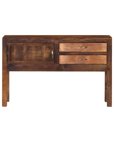 Buffet 118x30x75 cm Bois de manguier massif