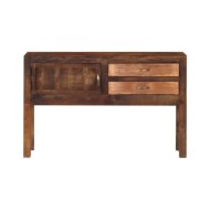 Buffet 118x30x75 cm Bois de manguier massif
