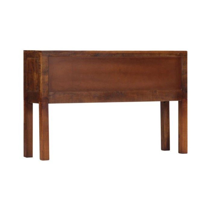 Buffet 118x30x75 cm Bois de manguier massif