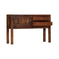 Buffet 118x30x75 cm Bois de manguier massif