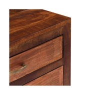 Buffet 118x30x75 cm Bois de manguier massif