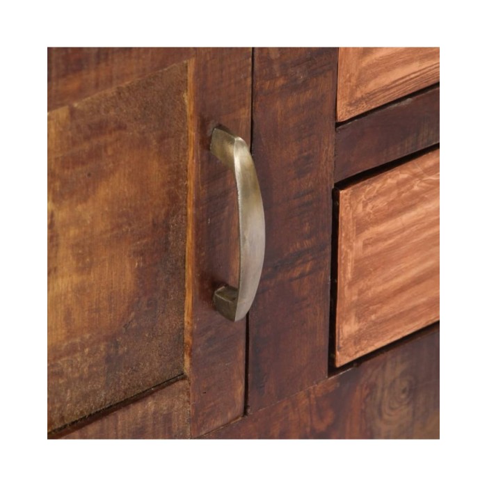 Buffet 118x30x75 cm Bois de manguier massif