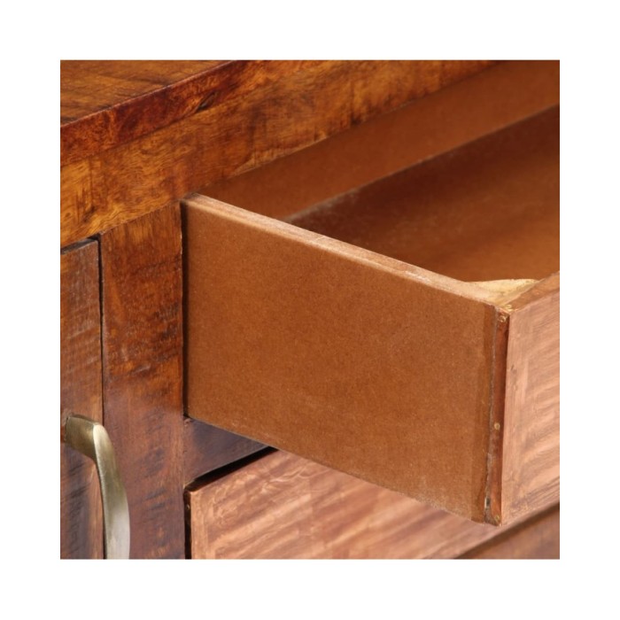 Buffet 118x30x75 cm Bois de manguier massif