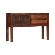 Buffet 118x30x75 cm Bois de manguier massif
